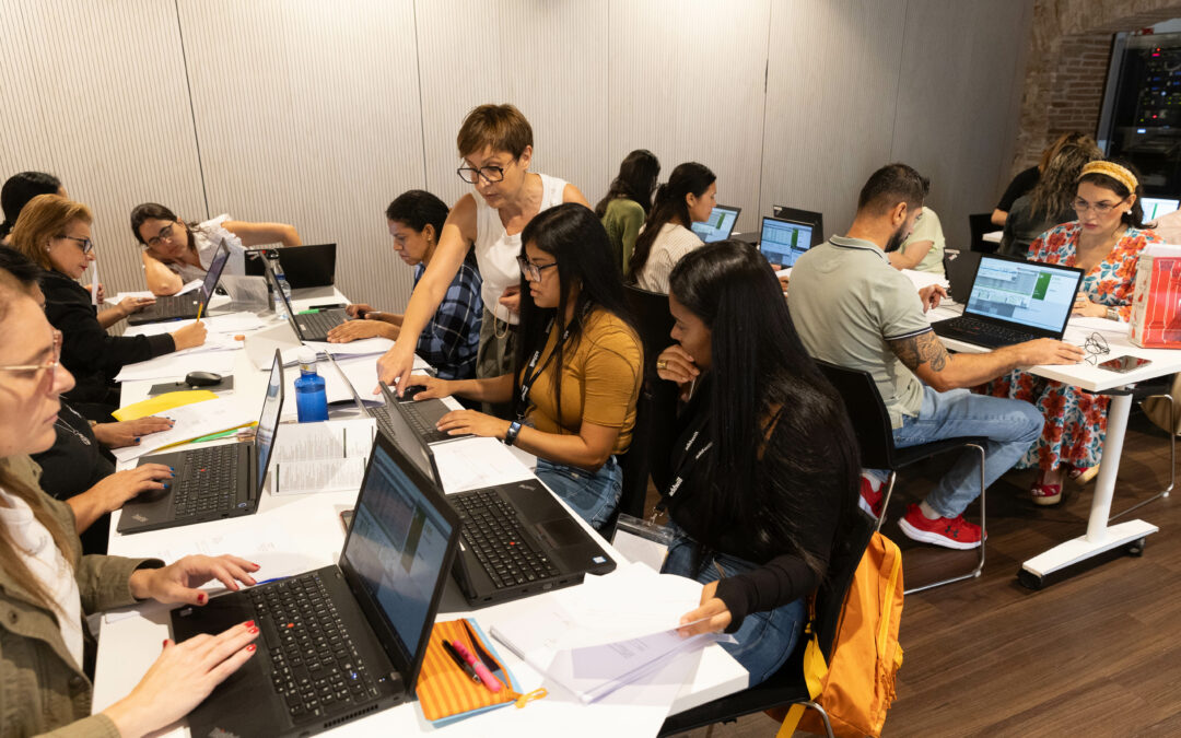 Comencen les pràctiques de la formació per auxiliars d’administració-comptable