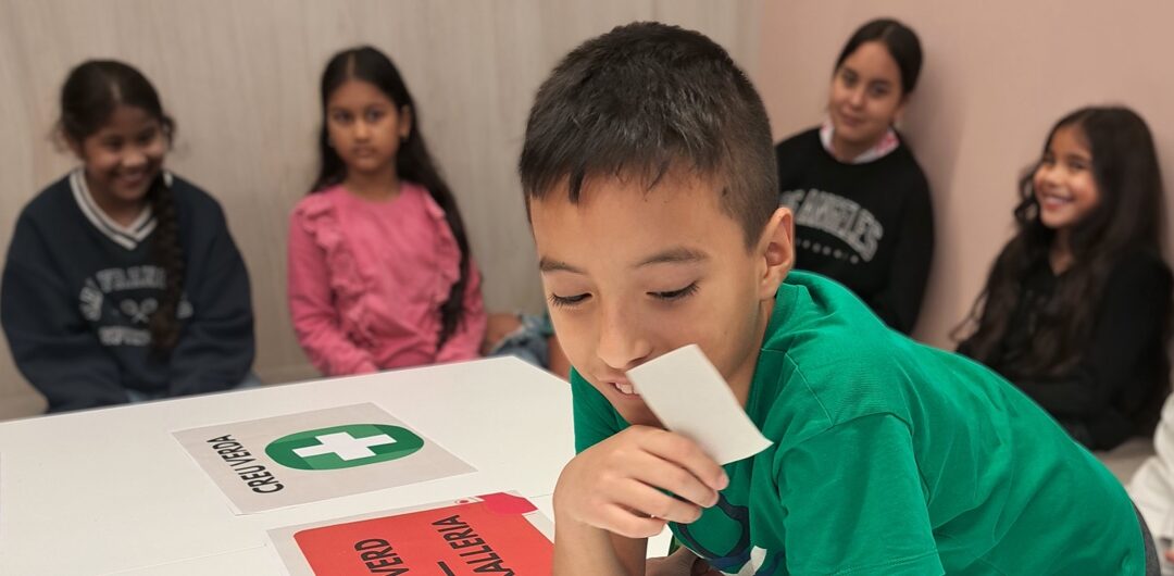 La Fundació reafirma el seu compromís amb la sostenibilitat a través d’un taller pels infants